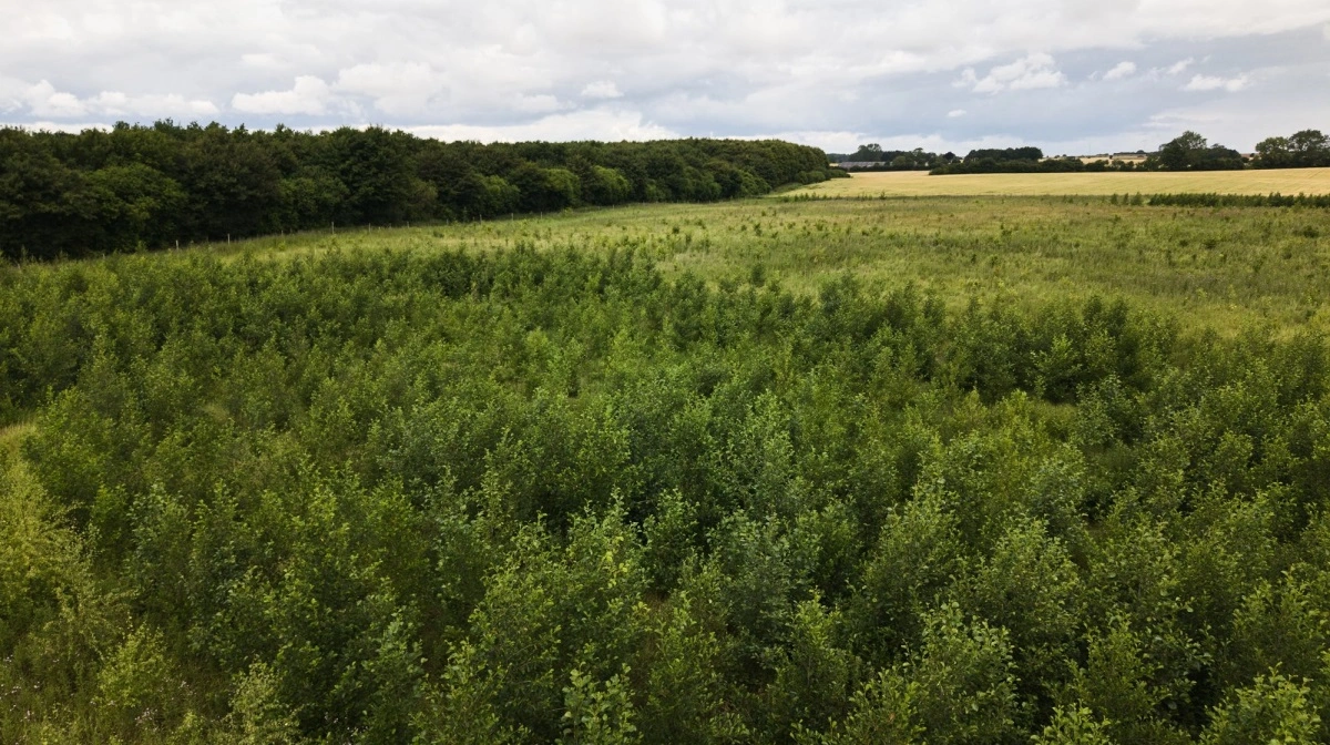 Klimaskovfonden har nu givet de første 54 ansøgere tilskud til i alt 662 hektar ny skov. Pressefoto