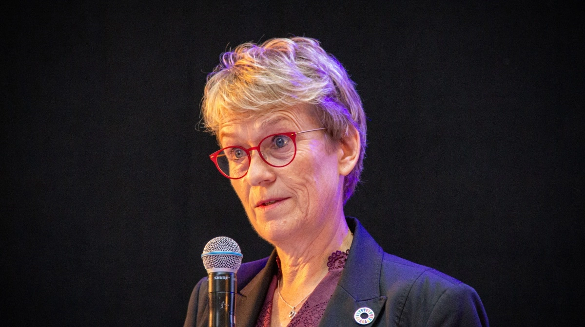 Lone Andersen, tidligere formand for Familielandbruget og viceformand i L&F, har været igennem et stormvejr af en valgkamp i Ringkøbing-Skjern Kommune, hvor hun håber at blive ny borgmester. Foto: Morten Ipsen