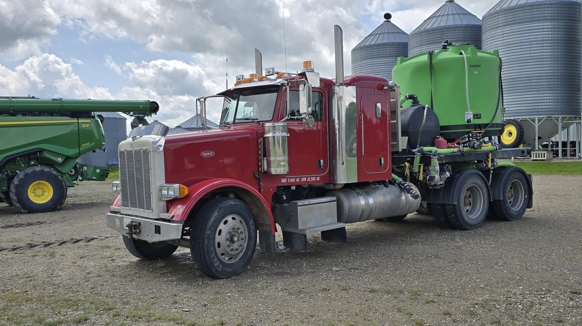 Vandtransport til sprøjteopgaver i marken.
