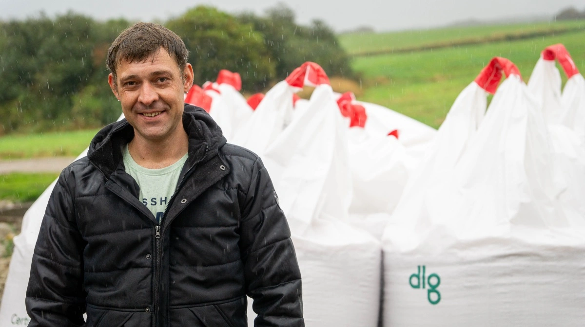 - Min benchmarking på soja var 13 eller 15 kroner bedre end gennemsnittet sidste år, siger Søren Gjøl Jensen. Fotos: DLG