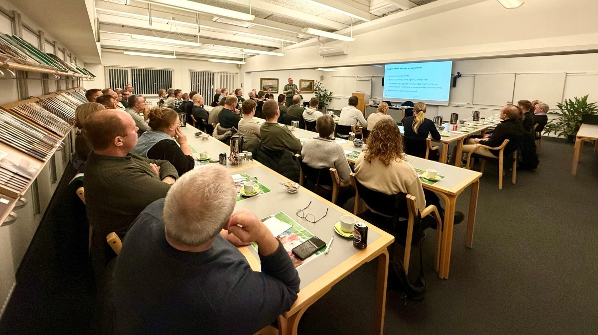 Temaet var atypisk mælkefeber, da LVK og Aarhus Universitet havde inviteret til workshop.
