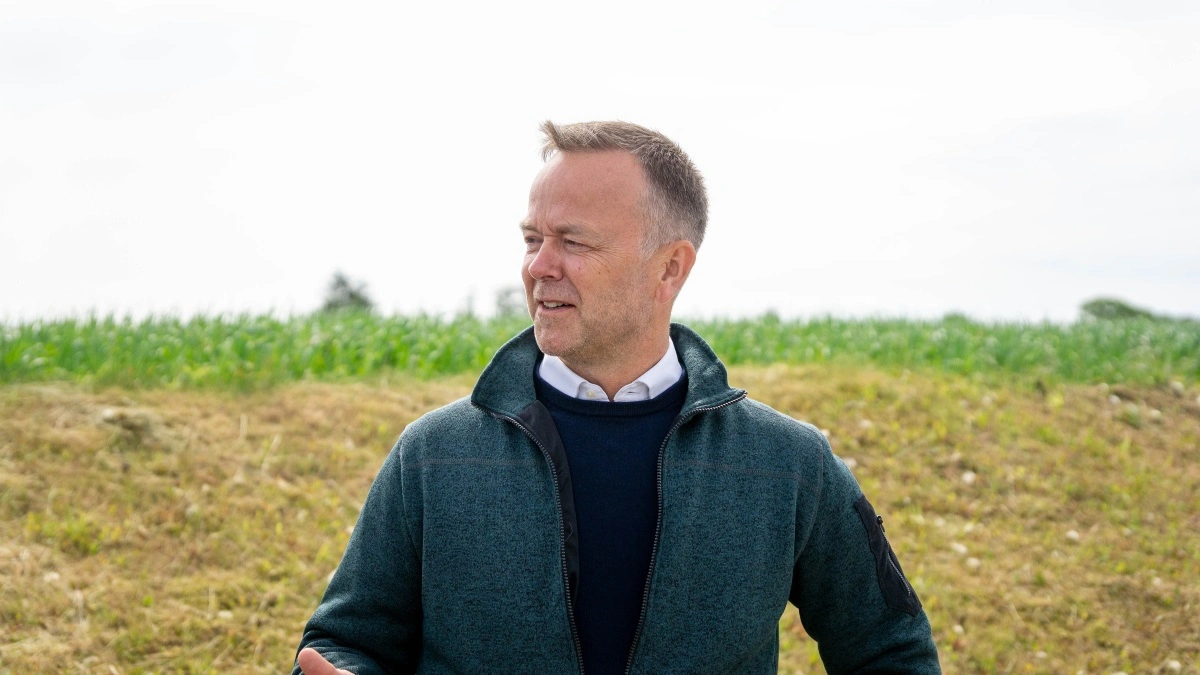 Peter Foged Larsen, direktør i AgroGas, er stolt over at kunne bidrage med en løsning, der kan destruere metan på deponier, hvor traditionelle systemer ikke kan følge med. Arkivfoto: Søren Nørgaard