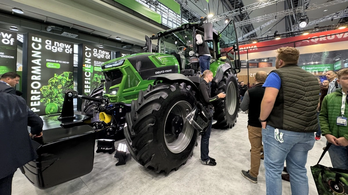 Deutz-Fahr 8340 TTV gav producenten en af sine stærkeste messepræstationer i flere år.