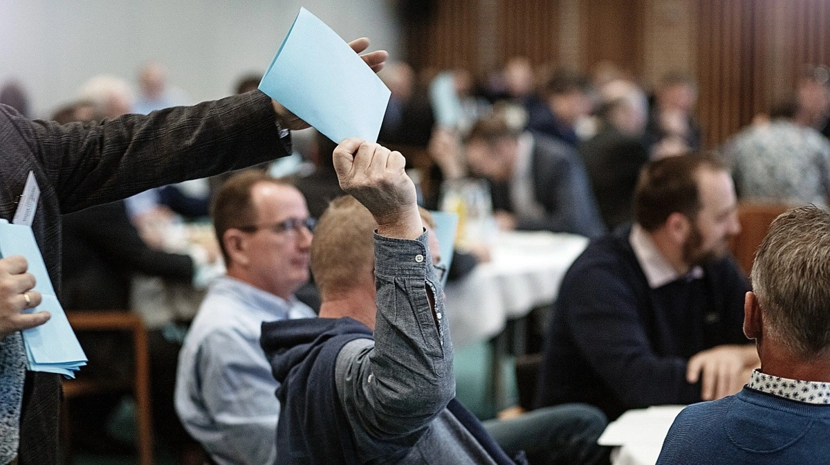 Repræsentantskabet i Danish Crown godkendte fredag den 28. november en ny ejermodel, der moderniserer selskabets ejerstruktur. Foto: Danish Crown