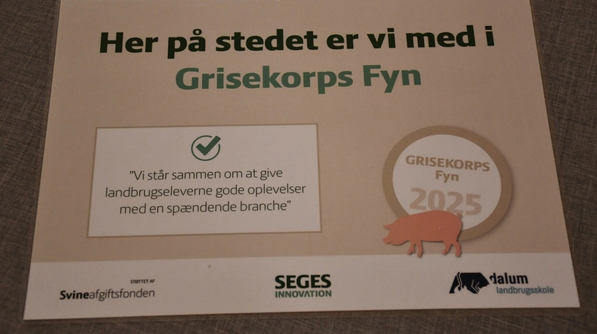 Grisekorps Fyn tæller i dag omkring 25 landmænd. 