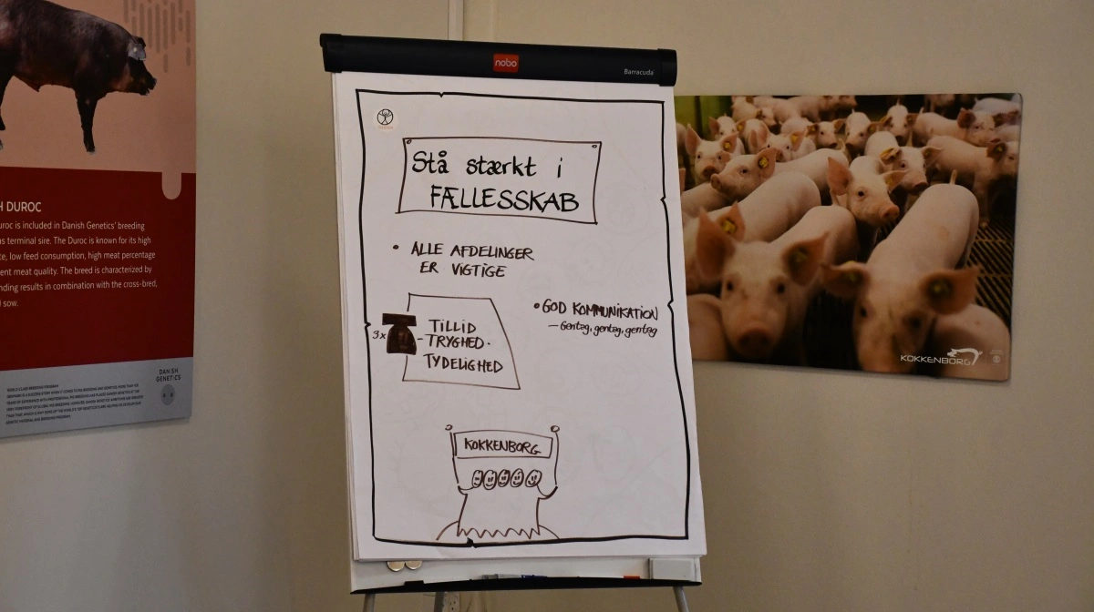 - Nu kunne det godt lyde, som om vi ikke bestiller andet end at holde møder, men faktisk, når vi spørger medarbejderne om, hvad der er vigtigt, så handler det om planlægning, overblik, tale sammen, kommunikation, kommunikation, kommunikation. Det er altid det, der dukker op, når vi dykker ned i det, påpeger Dorte Bak Himmelstrup. 