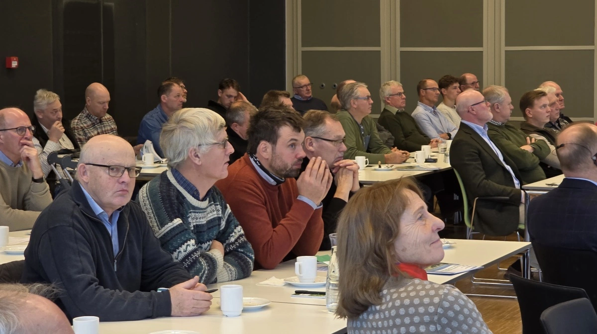 Et halvt hundrede frøavlere deltog i DLFs avlermøde i Sorø. Fotos: Jørgen P. Jensen