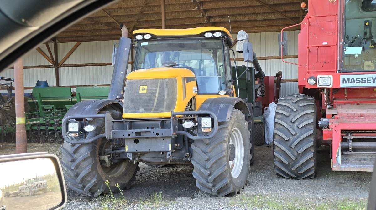 Stort set al foder er hjemmeavlet på de 900 hektar.