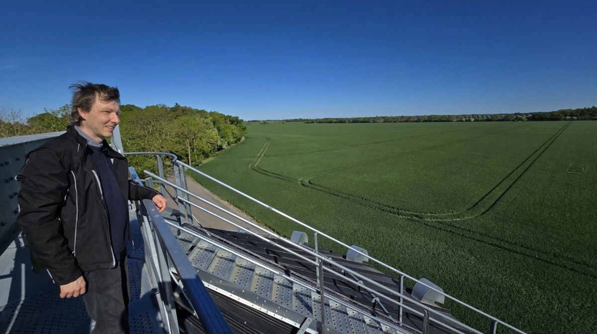 Markerne på Lolland sukkede efter vand i forsommeren, og det samme gjorde godsejer Helge Danneskiold-Samsøe. Foto: Jørgen P. Jensen