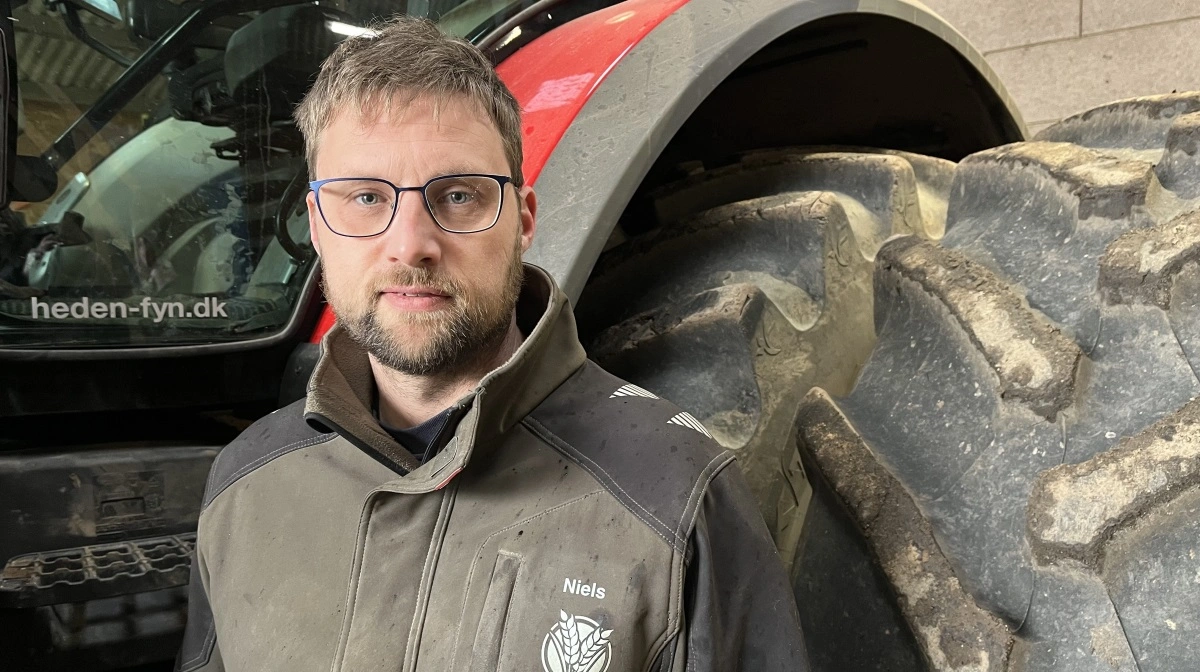  - Hvordan kan politikerne stå bag en regulering, der rammer så bredt og dybt, uden først at sikre det basale og faglige grundlag samt en ordentlig kompensation, kritiserede Niels Hauge Mikkelsen udsigten til en kvælstofaftale, der satte landbruget under et alvorligt pres. Foto: Christian Ingemann