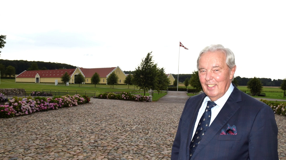 Godsejer Johan Koed-Jørgensen kunne glæde sig over en frafaldet sigtelse for fjernelse af træer ved Aakær Gods. Foto: Jacob Lund-Larsen