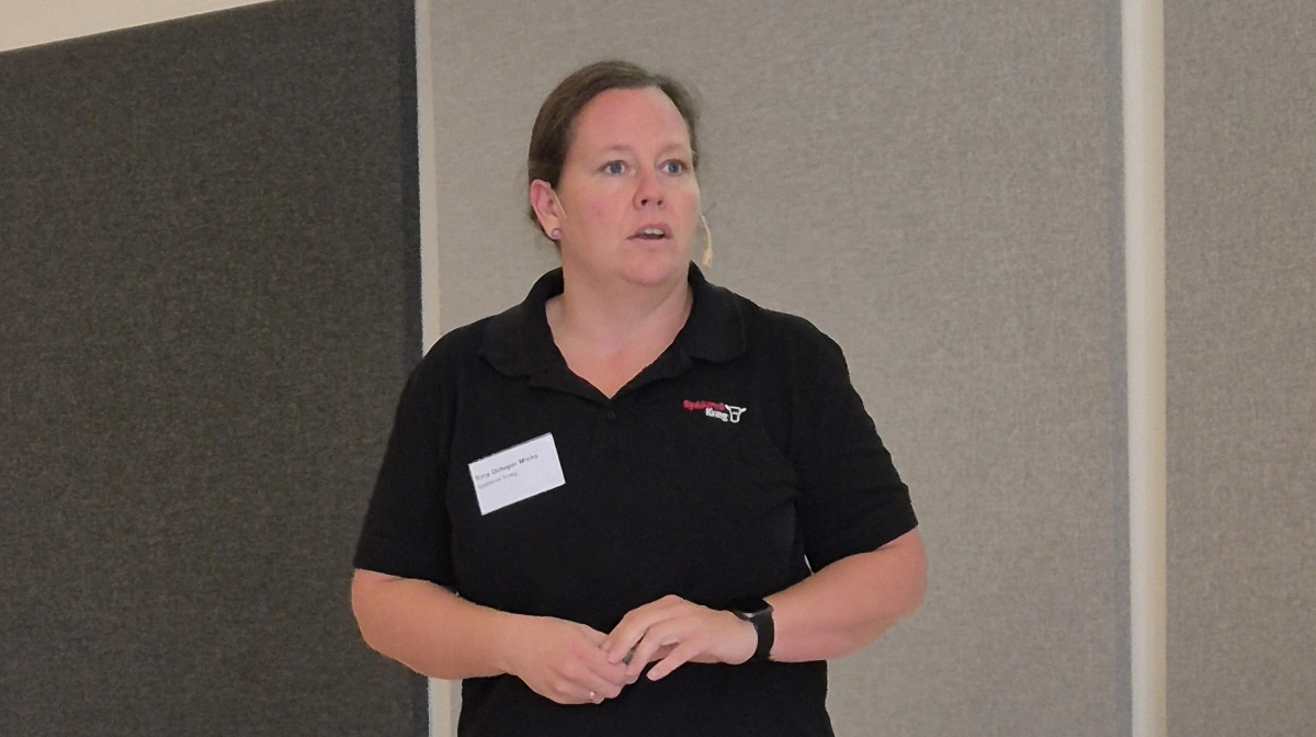 Brugen af Bovaer var en af de mest omdiskuterede emner i løbet af 2025. Blandt eksperterne var af Rina Oldager Miehs fra Syddansk Kvæg. Arkivfoto: Tenna Bang