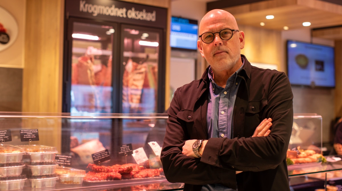 - Hvis ikke vores medlemmer har grise, okse og lam, de kan slagte, så har vi ingen slagterier, lyder det bekymret fra direktør i FødevareDanmark, Leif Wilson. Pressefoto