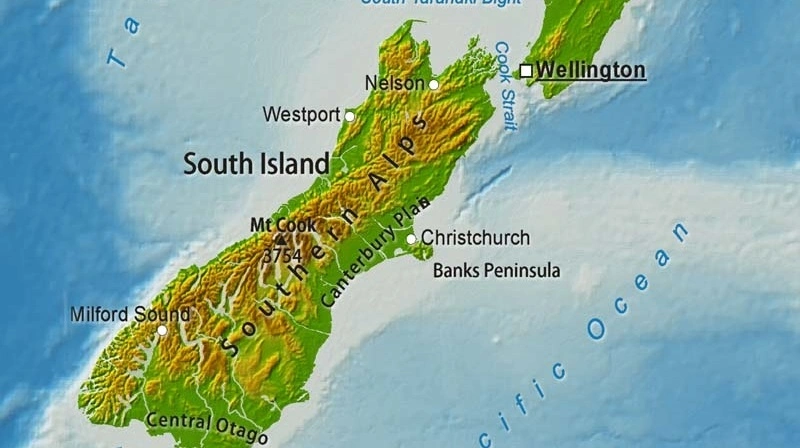 Særlig de grønne, flade område ved Christchurch på Sydøen kaldet Canterbury Plains er kendt for noget af verdens bedste landbrugsområder. 
