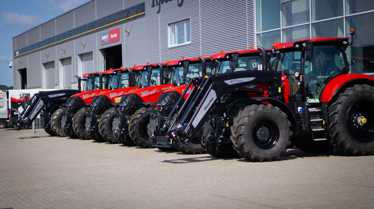 Den nordjyske familievirksomhed S.D. Kjærsgaard A/S er Danmark største forhandler af Case IH. Arkivfoto: Alexander Dornwirth