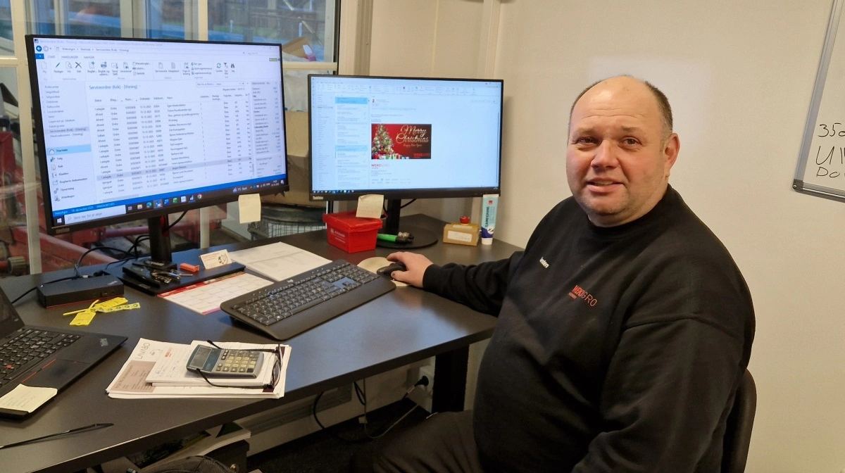Karsten Fogtmann Jensen, WekoAgro Machinery, har haft sin daglige gang i Hoven siden 1990 - i dag som servicechef med særligt fokus på vanding. Pressefoto