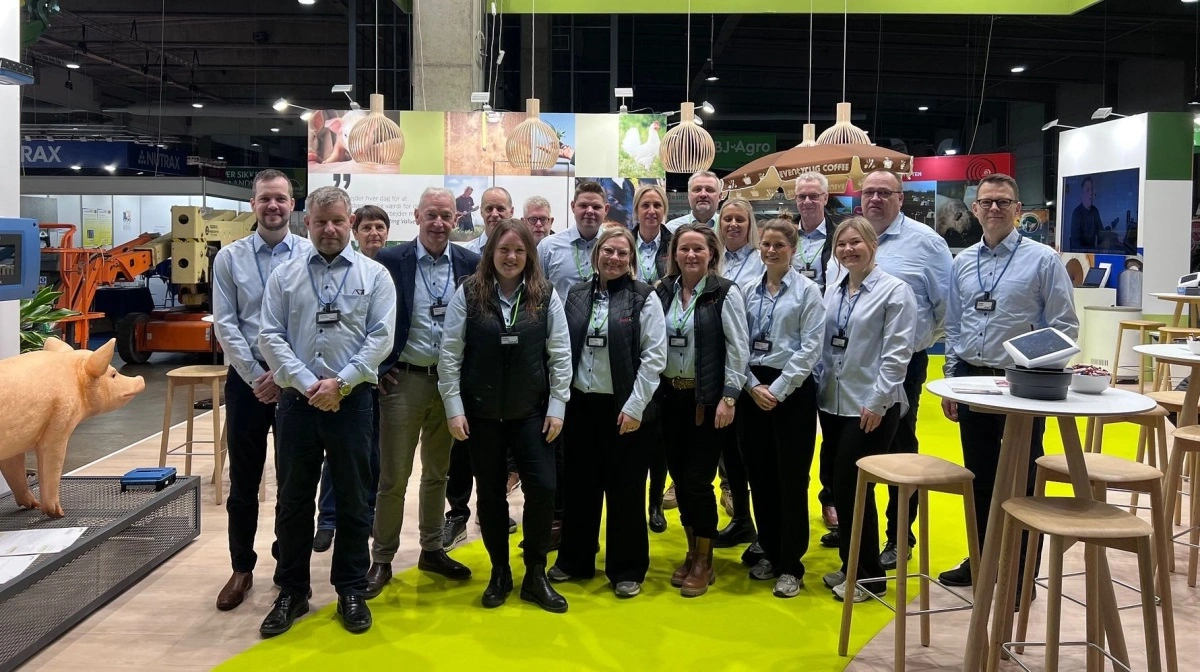 Danish Agro koncernens stand fra NutriFair 2025. PR-Foto