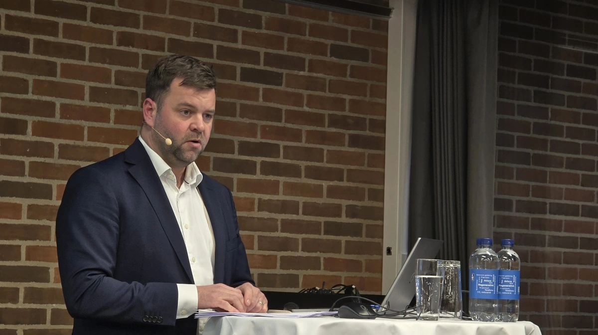 Troels Prior Larsen blev genvalgt som formand for Frøsektionen uden modkandidater. Foto: Kasper Stougård 