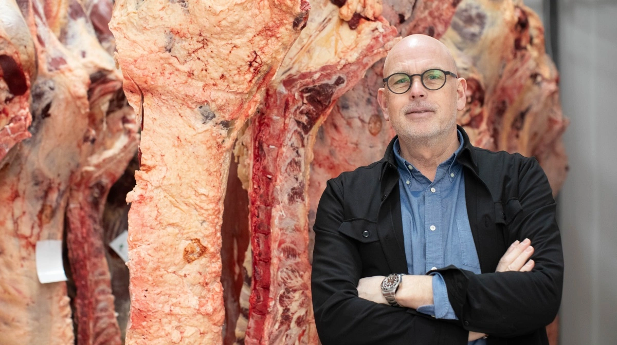 Leif Wilson Laustsen, direktør i FødevareDanmark, glæder sig over udmeldingen fra statsminister Mette Frederiksen om at indføre en generel nedsættelse af momsen på alle fødevarer. Arkivfoto: FødevareDanmark