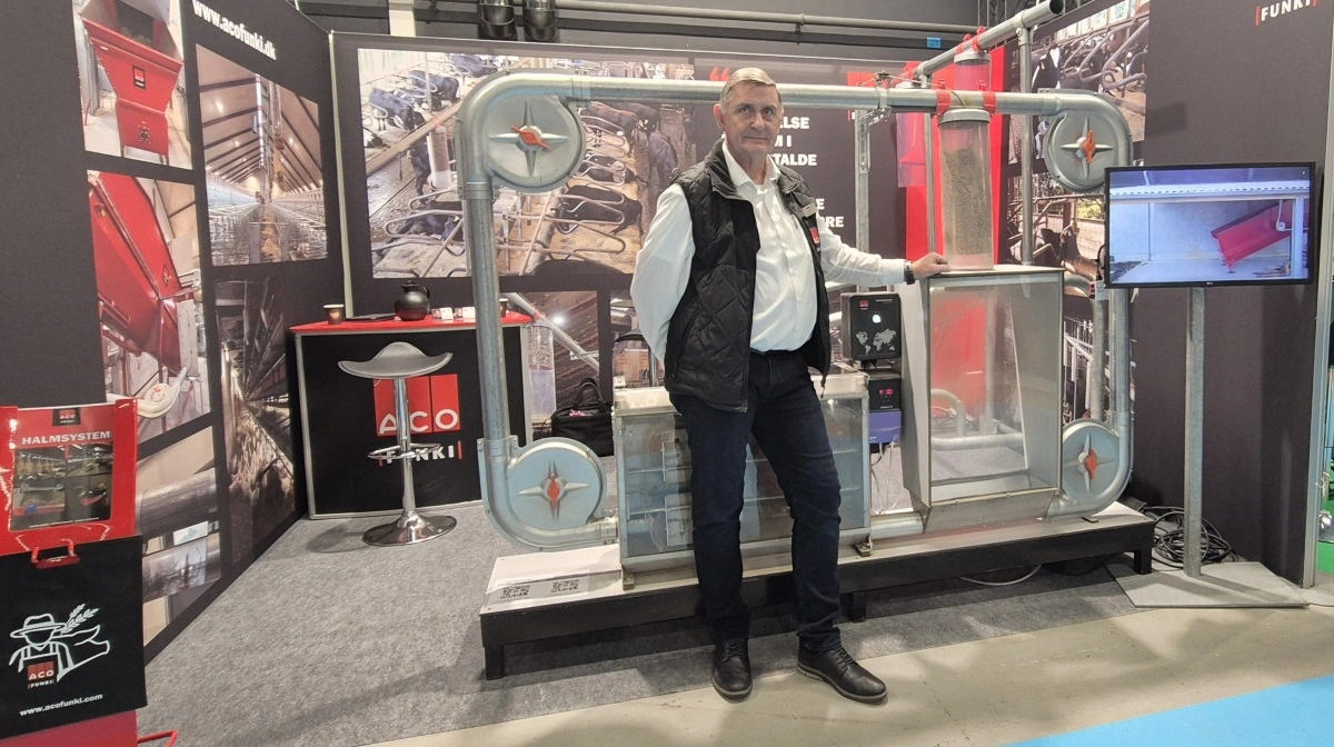 Poul Nielsen, Aco Funki, har være med inde over ved de 20 anlæg, virksomheden har sat op. Foto: Tenna Bang