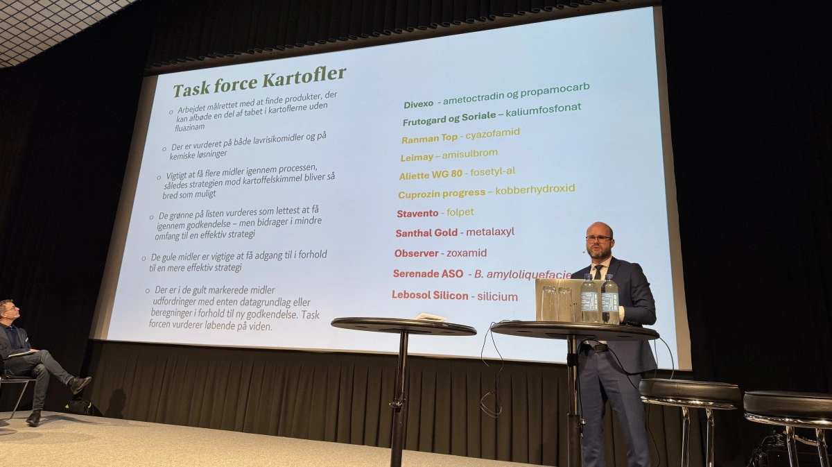 De grønne midler bag Peter Nyegaard Nissen ville være lettest at få gennem en godkendelse, men bidrager mindre til en effektiv strategi. De gule midler er vigtige for en mere effektiv strategi, men her er udfordringer med grundlaget for en ny godkendelse.