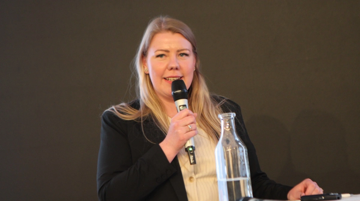 Anne Jensen, medejer af Hallumgade Pig Production, er ny i bestyrelsen hos Danske Svineproducenter. Foto: Morten Ipsen.