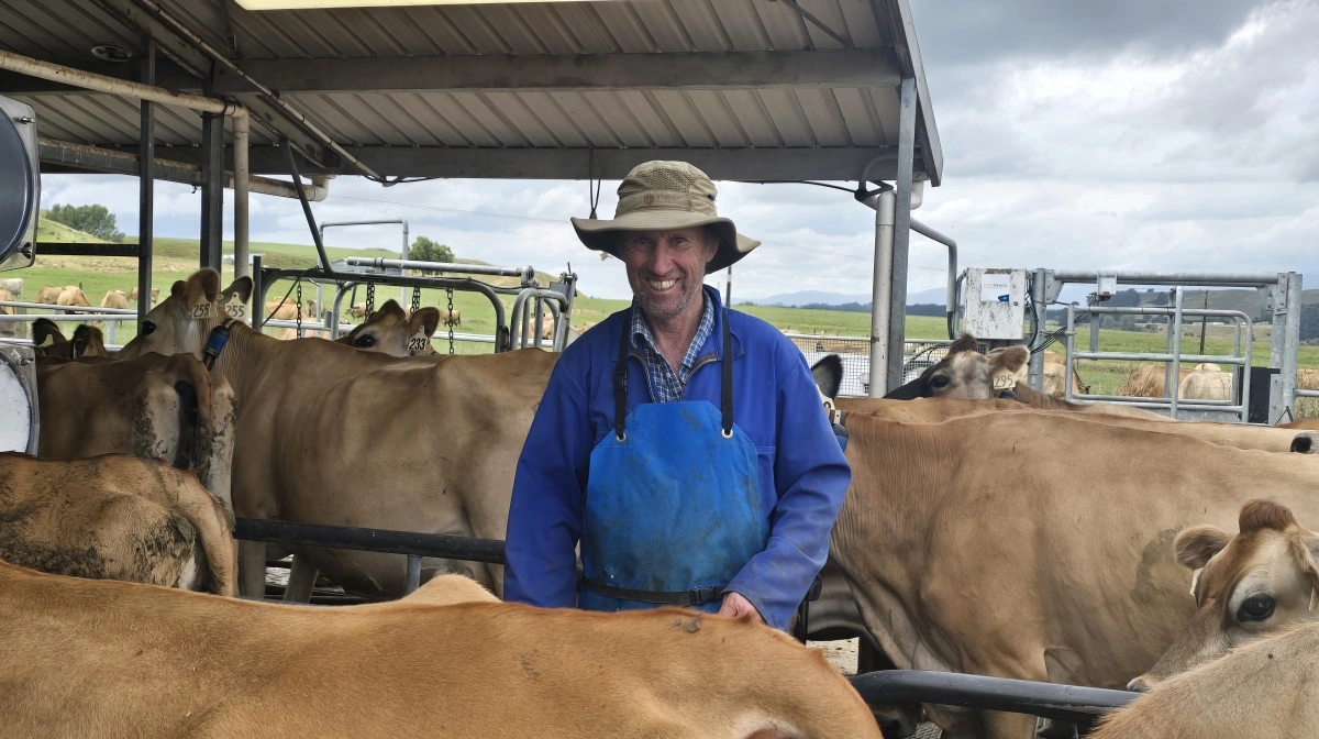 - Vi har også købt genetik fra Viking Genetics i Danmark, der foreløbig er resulteret i syv kvier, fortæller Colin Jensen.