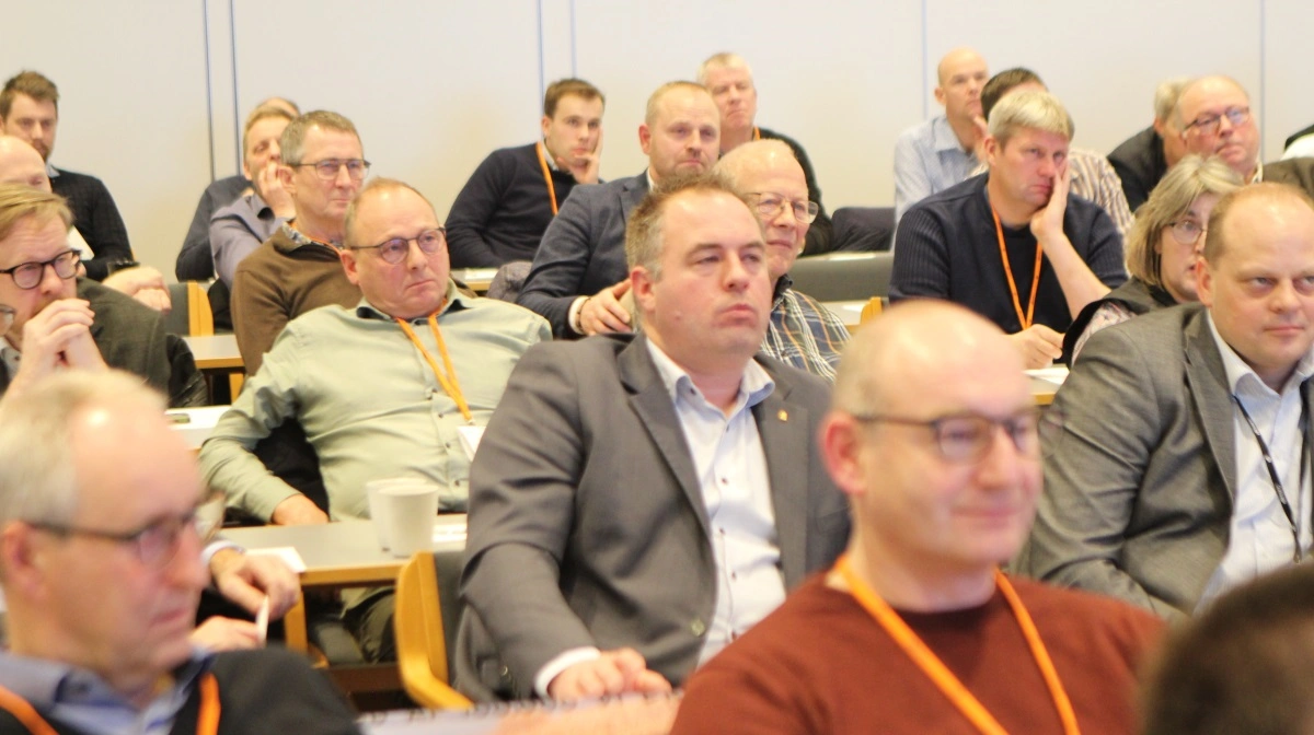 Hans Christian Gæmelke ses her deltage i Danske Svineproducenters generalforsamling i sidste uge. Foto: Morten Ipsen