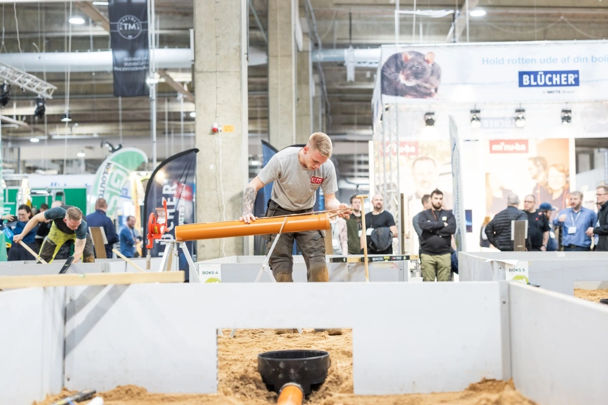 Til Kloakmessen 2026 bliver der vanen tro også afholdt DM i Kloakarbejde.