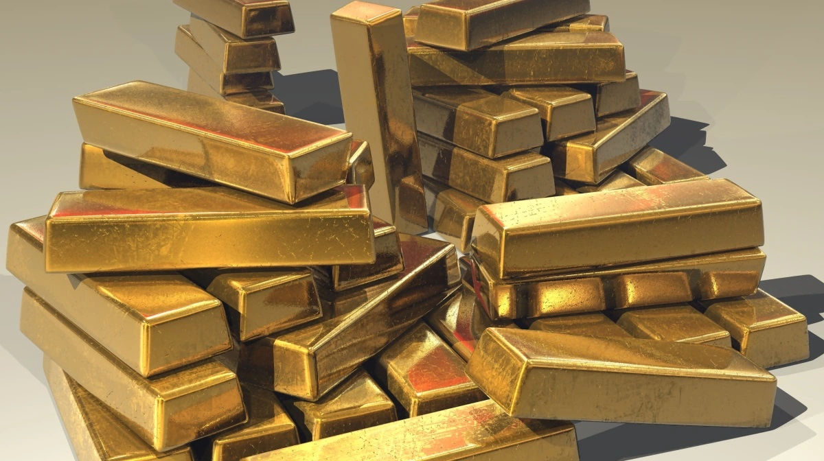 Situationen mellem USA og Europa har fået investorer til at kaste pengene efter guld, en sikker havn i usikre tider. Arkivfoto