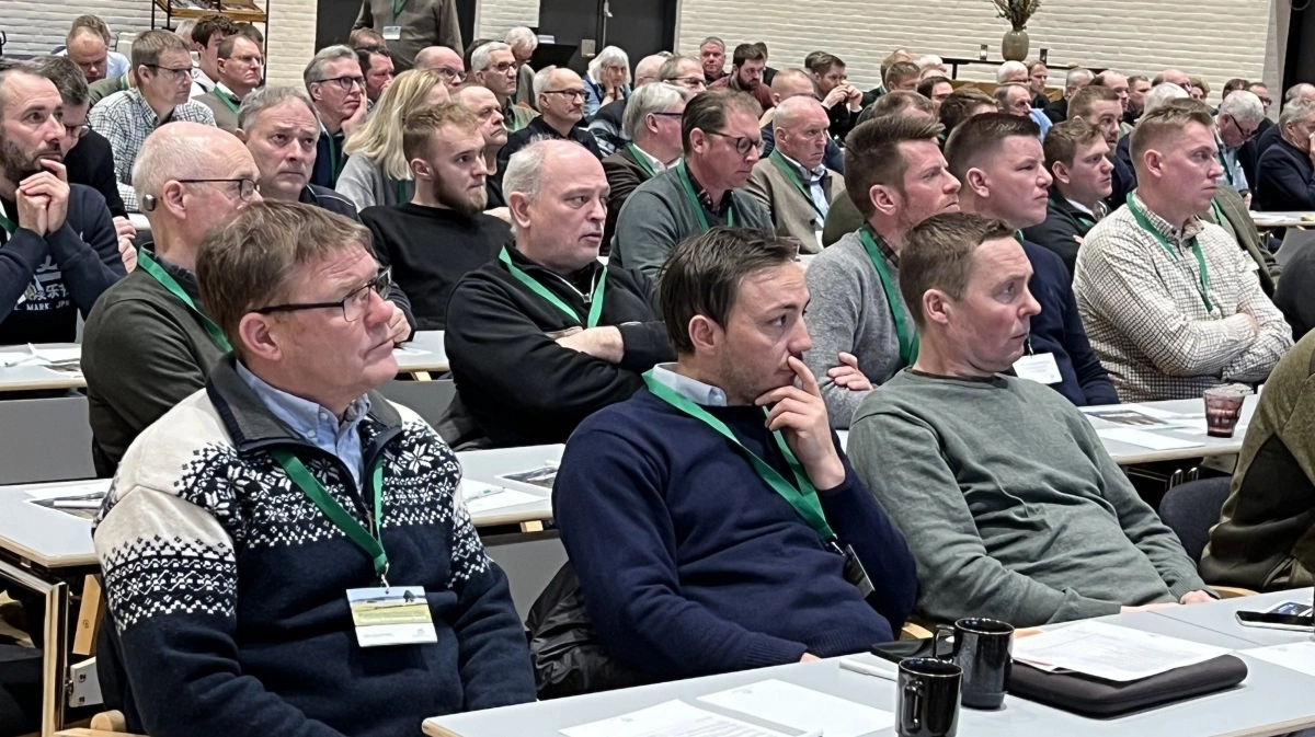 Fuldt hus til onsdagens Plantekonference hos Patriotisk Selskab med godt 200 deltagere. Foto: Sophia Tiedemann