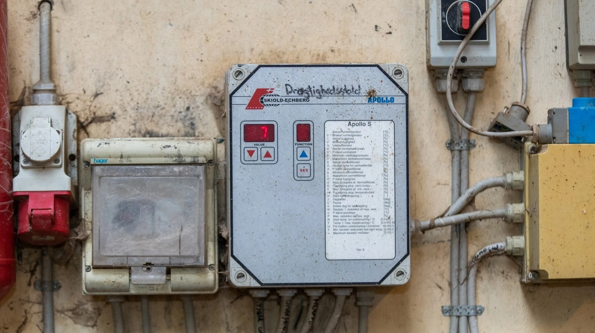 De fleste landmænd har et nødstrømsanlæg, og det måtte onsdag i brug hos mange på Bornholm. Arkivfoto