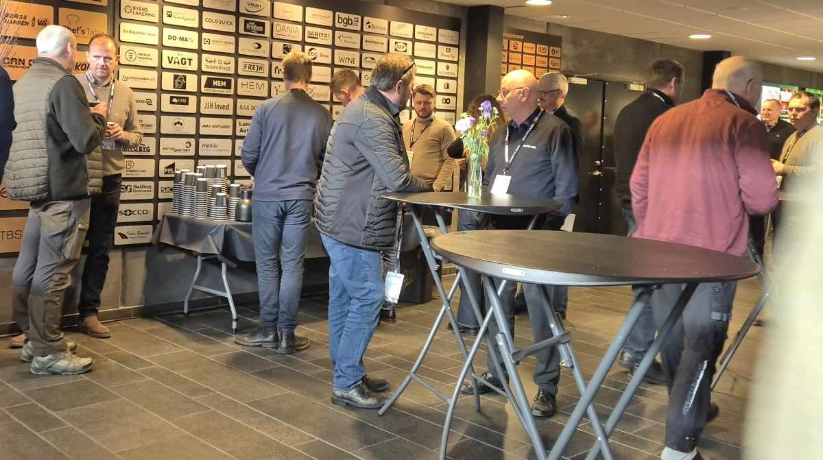 Der var plads til gode snakke i pauserne.