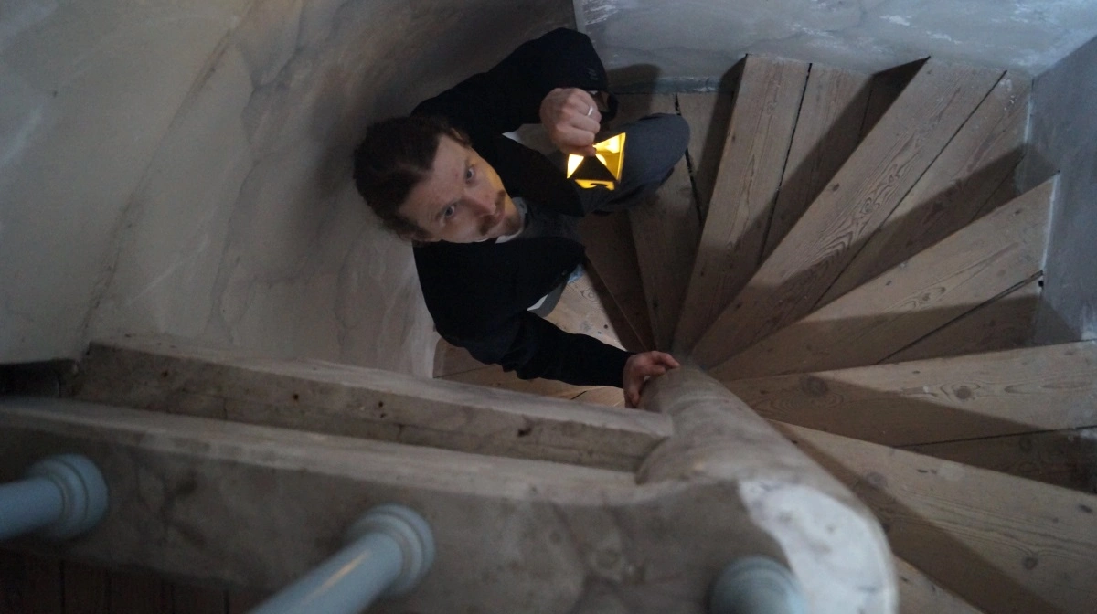 I vinterferien på Gammel Estrup kan man gå på opdagelse på den forladte herregård på egen hånd eller på særlige rundvisninger med museets formidlere. Fotos: Gammel Estrup Danmarks Herregårdsmuseum. 