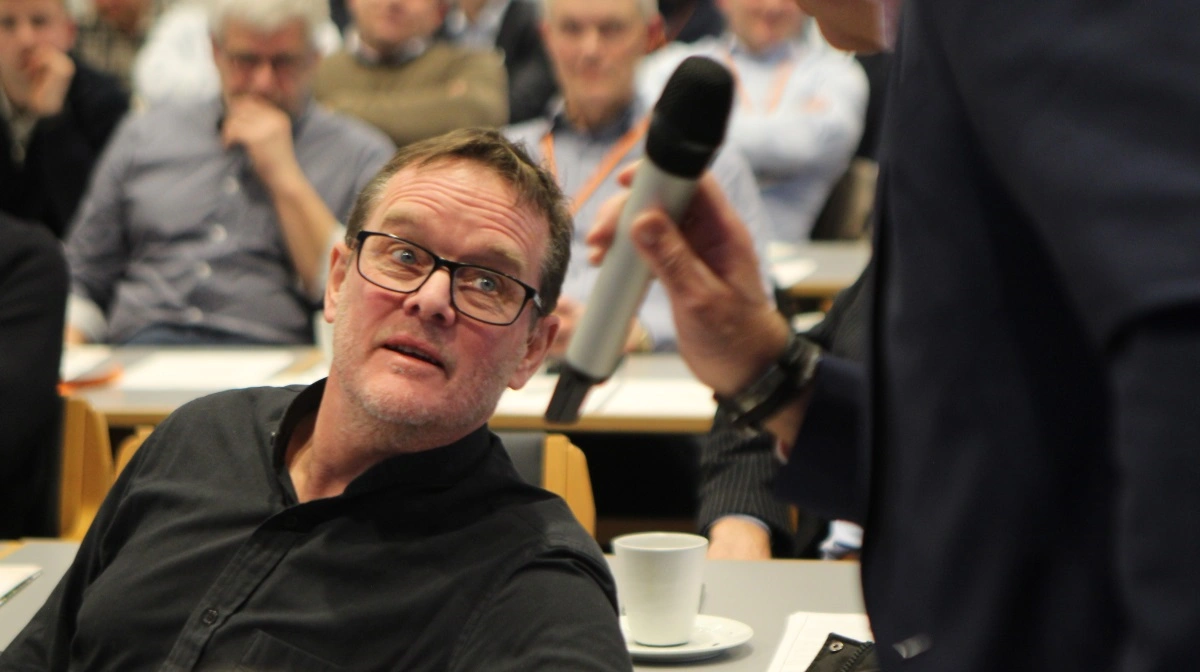 John Haugegaard, formand for faggruppe Svin under Den Danske Dyrlægeforening, blev interviewet i to timer af TV 2 forud for dokumentaren »Hvem passer på grisene«. Ifølge dyrlægeformanden blev hans nuancerede forklaringer fravalgt til fordel for den mest kritiske, da et kort klip blev bragt i nyhederne dagen efter dokumentaren. Arkivfoto: Anne Wolfenberg