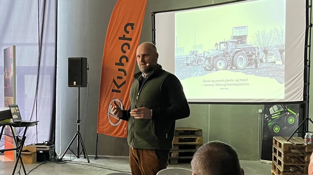 - Usikkerheden og de mange begrænsninger i Danmark fjerner naturligvis investeringslysten, og på bundlinjen er det bare med til at give dårligere resultater, pointerede Barsebäck Gods’ danske driftsleder, Nicolai Holst. Fotos: Jesper Hallgren