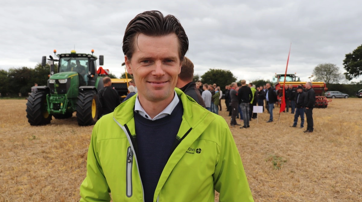 - Der er mange forandringer på vej, lyder det inden mødet fra Hans Henrik Fredsted, der er planteavlschef hos Agrovi. Arkivfoto: Jørgen P. Jensen