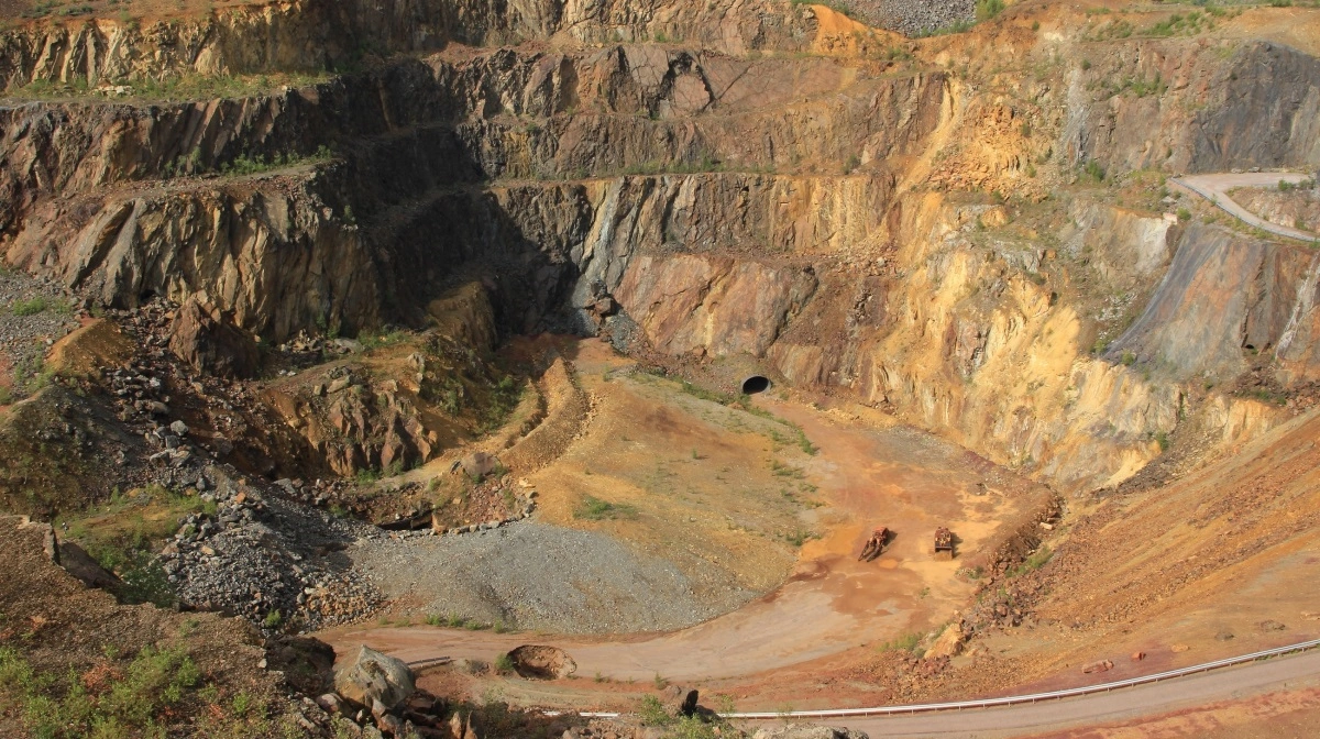 Kobbermine i Sverige. Foto: Colourbox