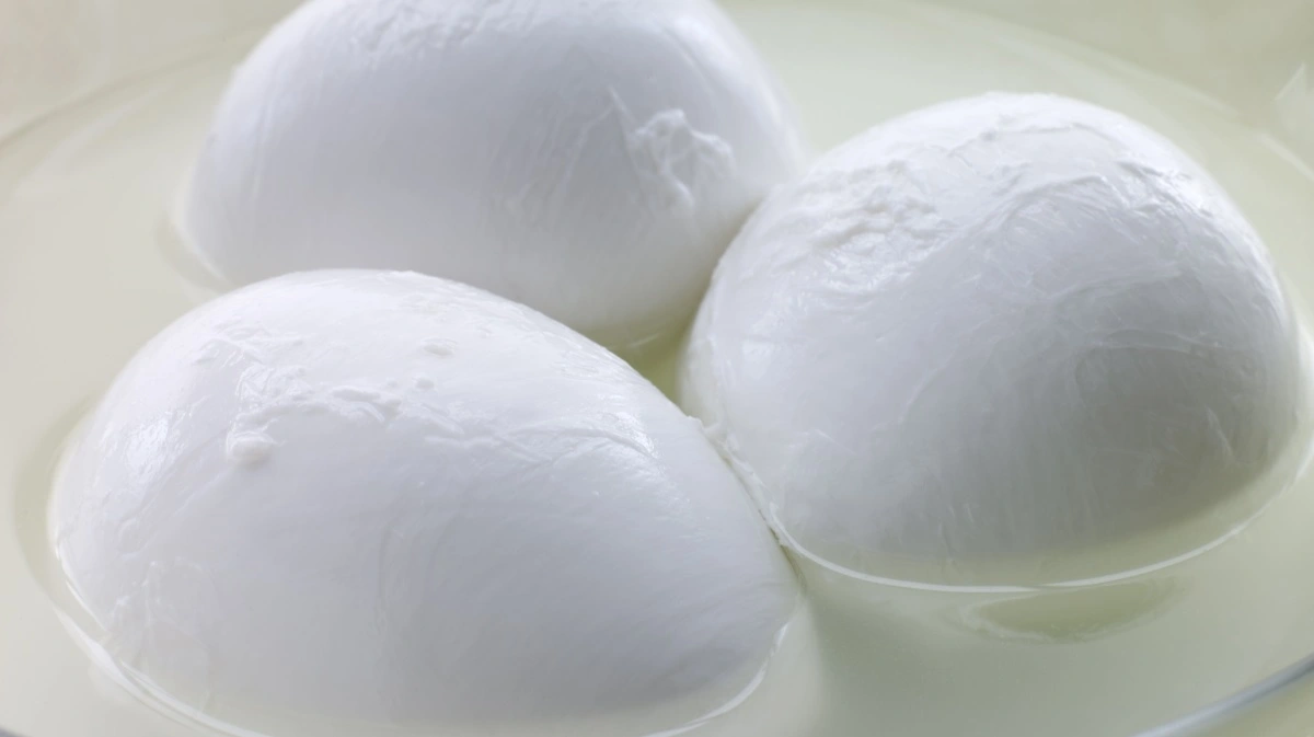 Mozzarella var blandt de største højdespringere på den seneste GDT-auktion og bidrog til, at prisstigningerne samlede set løftede det internationale mejeriindeks. Foto: Colourbox