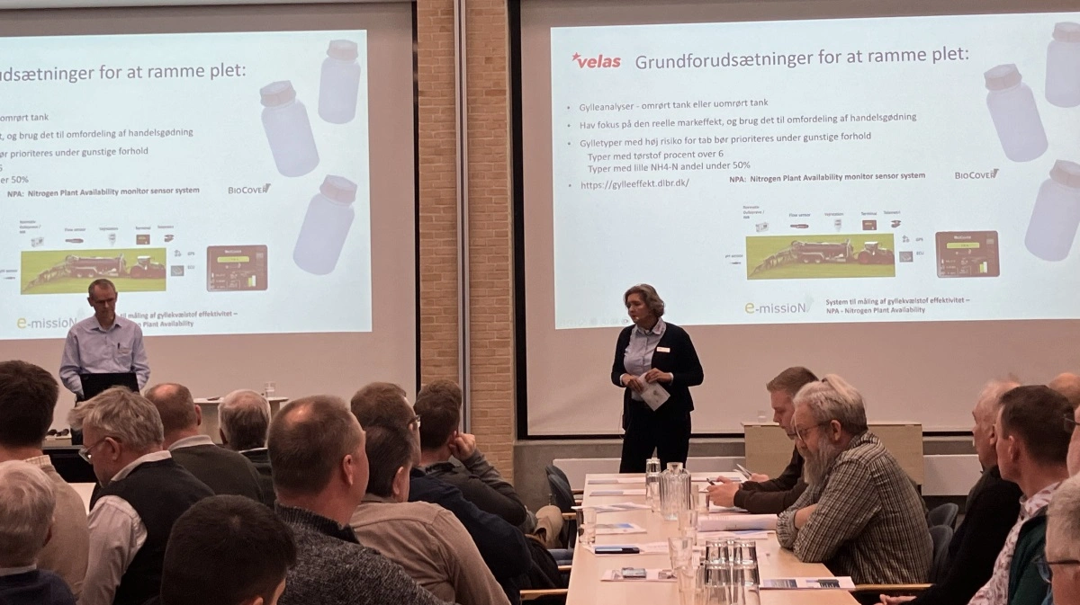 Lenette Broksø Iversen satte blandt andet også fokus på, hvor meget der er at vinde ved at have fokus på at håndtere sin gylle korrekt.