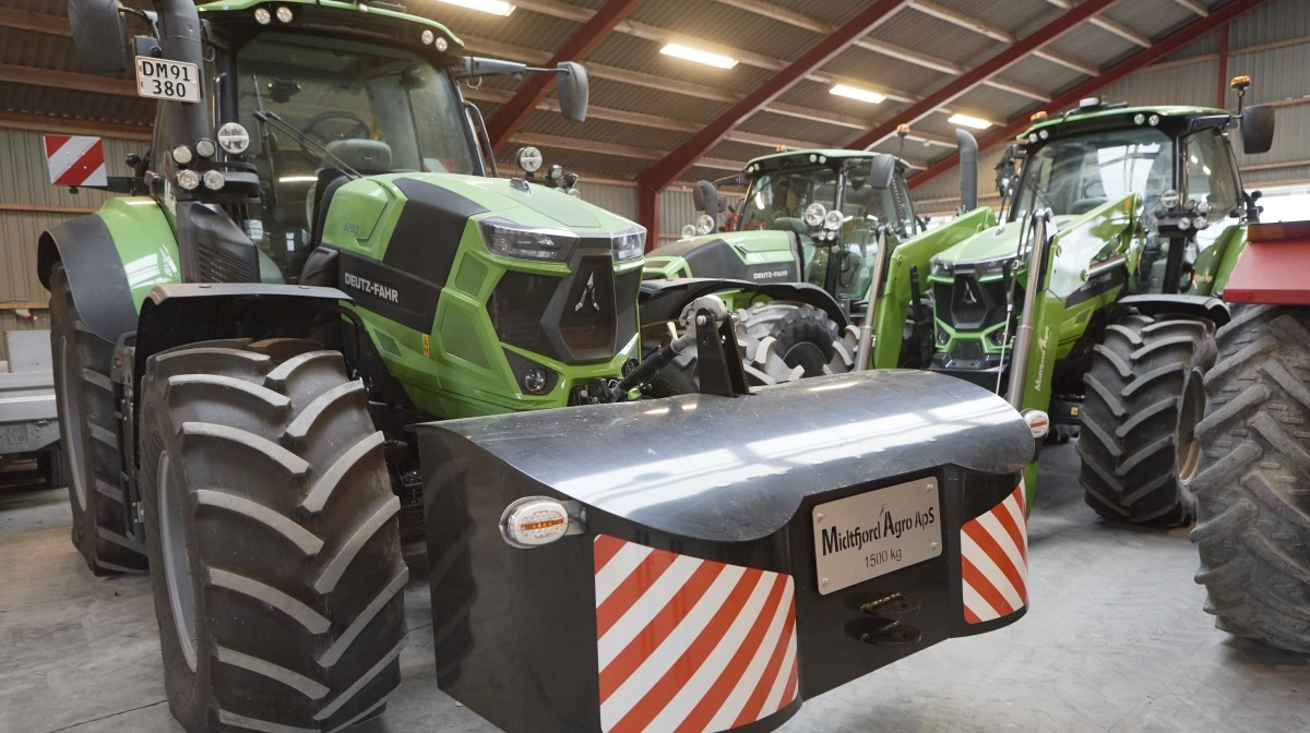 Siden 2013 har Midtfjord Agro været forhandler af Deutz-Fahr traktorer.

