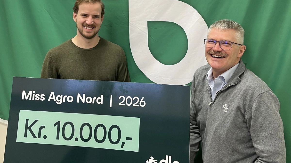 DLG Nordjylland er klar til at give vinderchecken til årets smukkeste malkeko på Agro Nord. De uddeler i år hele 10.000 kroner til Miss Agro Nord, hvilket er en fordobling i forhold til, hvad de plejer.