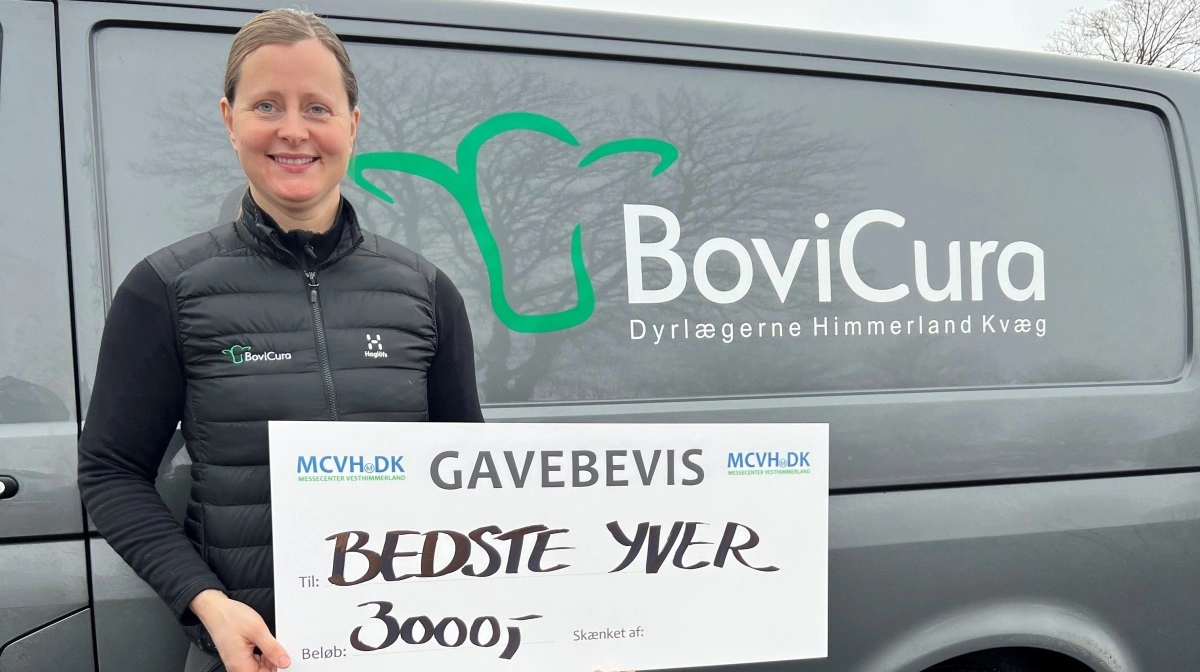 Ligesom sidste år sponsorerer BoviCura 3.000 kroner til koen med de bedste malkeorganer.