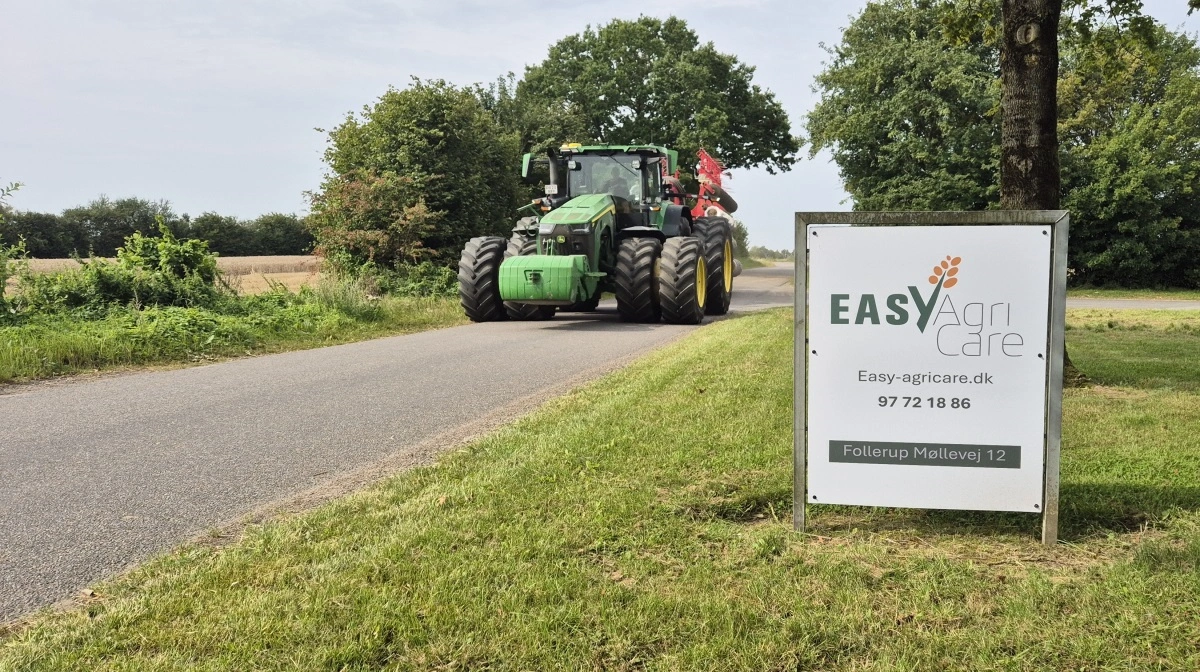Tre år efter branden opnår Easy-AgriCare 8 millioner kroner i underskud, mens strid om 6,9 millioner kroner i erstatning skaber usikkerhed. Arkivfoto: Tenna Bang