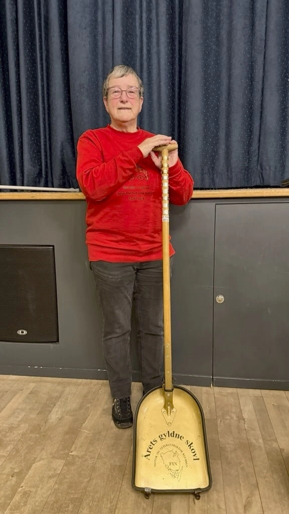 Den ærefulde gyldne skovl blev på generalforsamlingen tildelt Jytte Vever.
