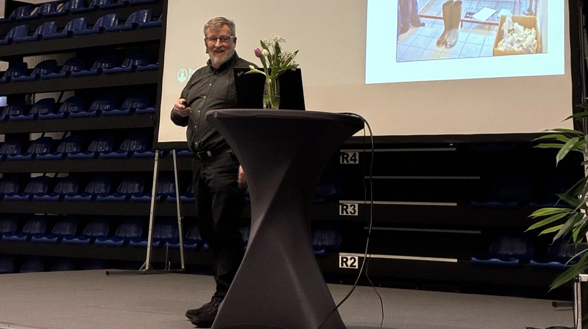 Dyrlæge PH. Rathkjen fra Boehringer Ingelheim gav inspiration fra grisestalden.