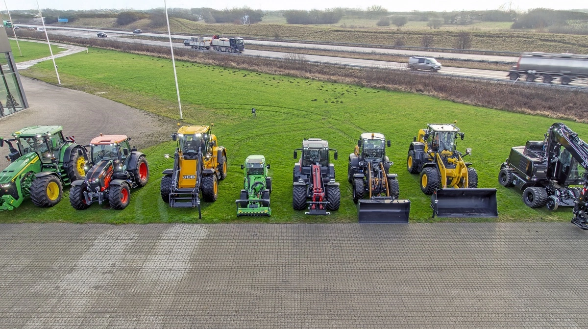 Åben Maskinvej er vokset til en oktet af maskinfirmaer omkring Kærup Parkvej og Knudslund Allé i Ringsted. Foto: Bjarne Madsen, MadsenMedia