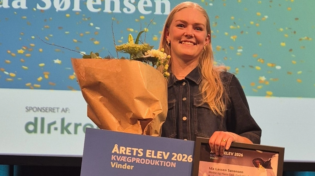 Årets elev: Ida Sørensen fra Gejlsminde. Fotos: Tenna Bang