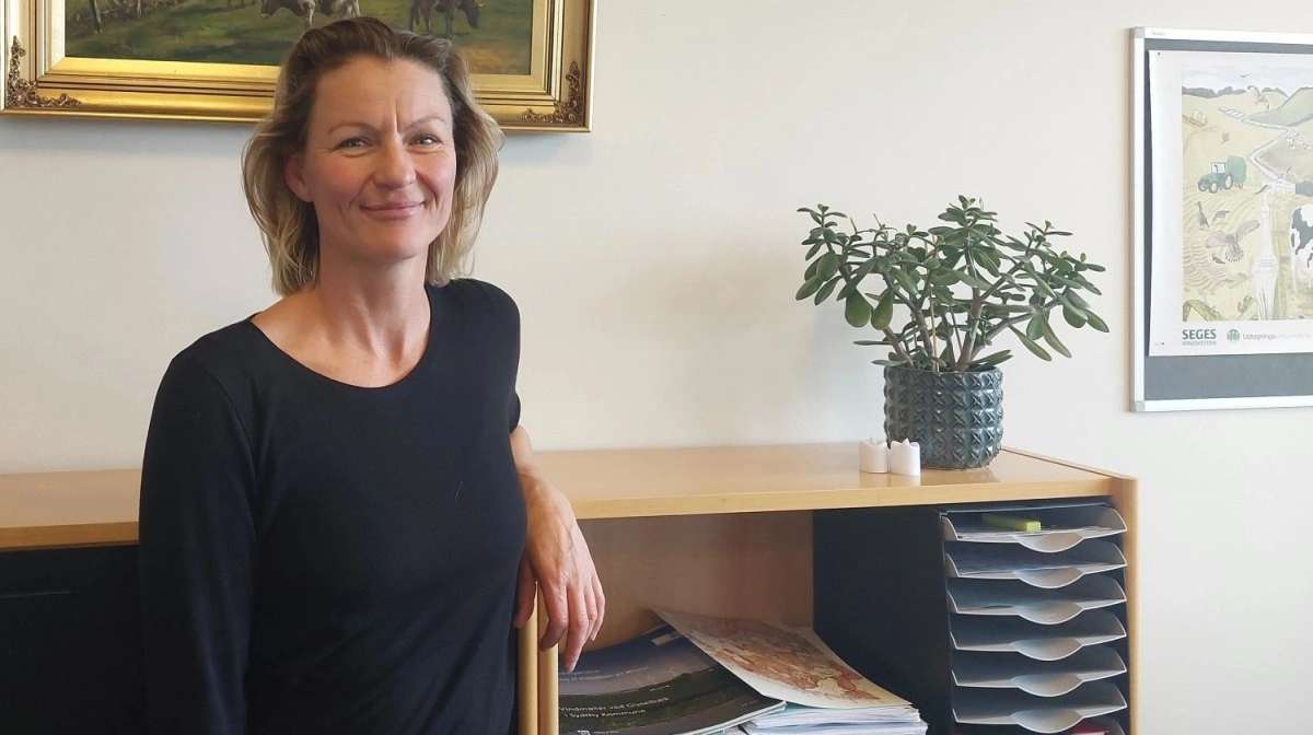 - Hvis grøn omstilling skal lykkes i landdistrikterne, kræver det lokal forankring og samarbejde på tværs af fag og interesser. Grønt Salling er tænkt som en platform, hvor idéer kan omsættes til handling, siger Julie Müller, Fjordland. Foto: Fjordland