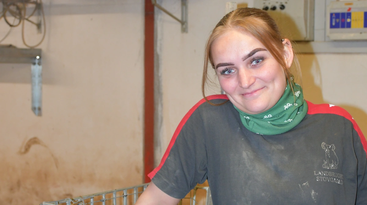 Emma Flora Petersen har været på Stovgaard siden november 2022. 